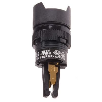 RS PRO Illuminated Push Button Switch, Latching, Panel Mount, 16mm Cutout, 250V ac, IP65