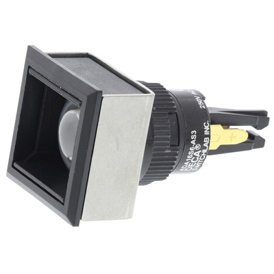 RS PRO Illuminated Push Button Switch, Latching, Panel Mount, 16mm Cutout, 250V ac, IP65