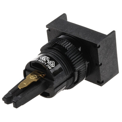 RS PRO Illuminated Push Button Switch, Momentary, Panel Mount, 16mm Cutout, 250V ac, IP65
