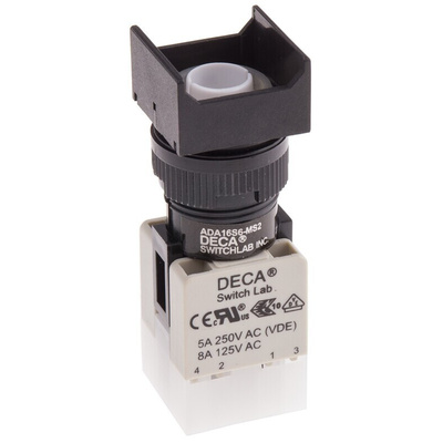 RS PRO Illuminated Push Button Switch, Momentary, Panel Mount, 16mm Cutout, 250V ac, IP65