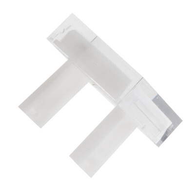 RS PRO White Square Push Button Lens for Use with SD16 Series