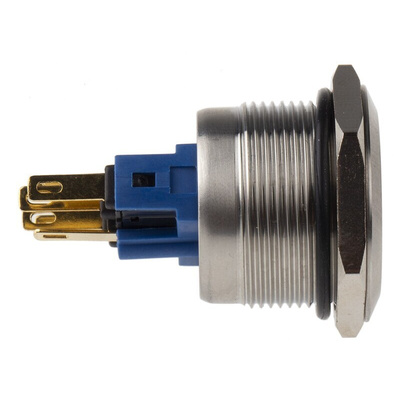 RS PRO Illuminated Push Button Switch, Momentary, Panel Mount, 22mm Cutout, SPDT, Red LED, 250V ac, IP65, IP67