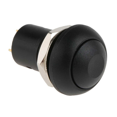 RS PRO Miniature Push Button Switch, Latching, PCB, 13.6mm Cutout, SPST, 30V dc, IP67