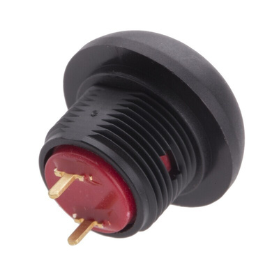 RS PRO Miniature Push Button Switch, Momentary, PCB, 13.6mm Cutout, SPST, 30V dc, IP67