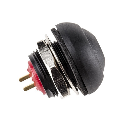 RS PRO Miniature Push Button Switch, Momentary, PCB, 13.6mm Cutout, SPST, 30V dc, IP67