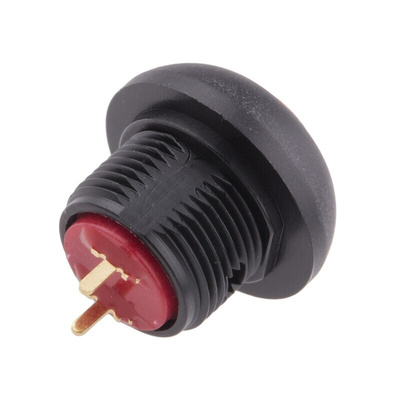 RS PRO Miniature Push Button Switch, Momentary, PCB, 13.6mm Cutout, SPST, 32/125V ac, IP67