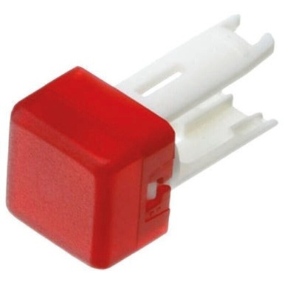 EAO Red Square Push Button Indicator Lens for Use with 18 Series