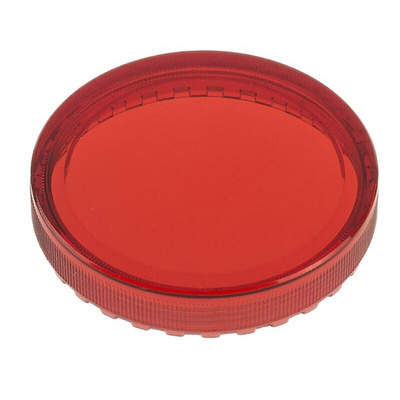 EAO Red Round Push Button Indicator Lens for Use with 04 Series Push Buttons