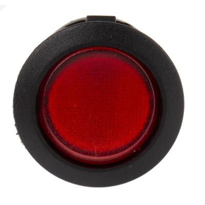 RS PRO Illuminated SPST, On-Off Rocker Switch Panel Mount