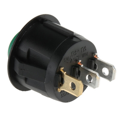 RS PRO Illuminated SPST, On-Off Rocker Switch Panel Mount