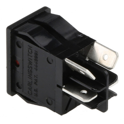 Carlingswitch DPST, On-None-Off Rocker Switch Panel Mount