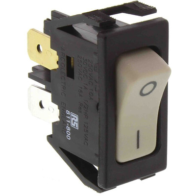 Arcolectric (Bulgin) Ltd DPST, On-Off Rocker Switch Panel Mount