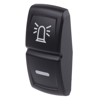 Carling Technologies, Rocker Switch Lens, Rocker Switch Lens, For Use With V Series Contura Switches, White