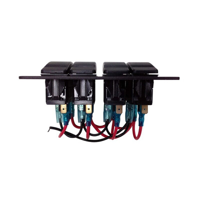 RS PRO SPST, On-Off Rocker Switch Panel Mount