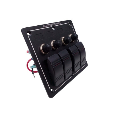 RS PRO SPST, On-Off Rocker Switch Panel Mount