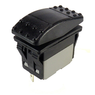 RS PRO DPDT, On-Off-(On) Rocker Switch Panel Mount