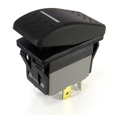 RS PRO DPDT, On-On-On Rocker Switch Panel Mount