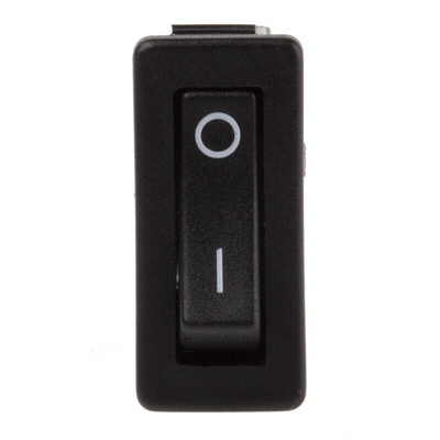 Arcolectric (Bulgin) Ltd SPST, On-Off Rocker Switch Panel Mount