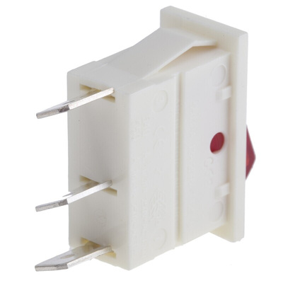 Arcolectric (Bulgin) Ltd Illuminated SPST, On-Off Rocker Switch Panel Mount