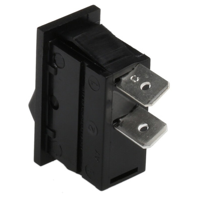 Arcolectric (Bulgin) Ltd SPST, On-Off Rocker Switch Panel Mount