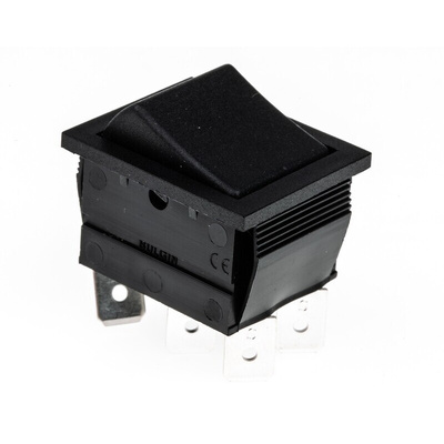 Arcolectric (Bulgin) Ltd DPDT, On-On Rocker Switch Panel Mount