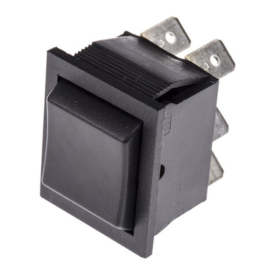 Arcolectric (Bulgin) Ltd DPDT, (On)-Off-(On) Rocker Switch Panel Mount