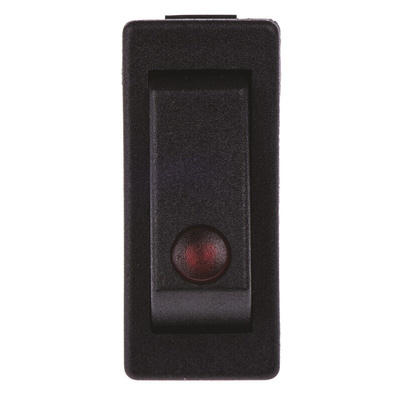 Arcolectric (Bulgin) Ltd Illuminated SPST, On-Off Rocker Switch Panel Mount