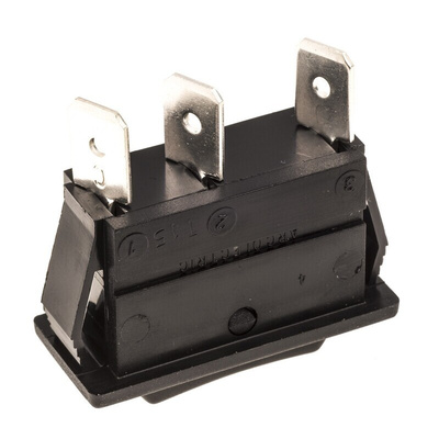 Arcolectric (Bulgin) Ltd SPDT, On-Off-On Rocker Switch Panel Mount