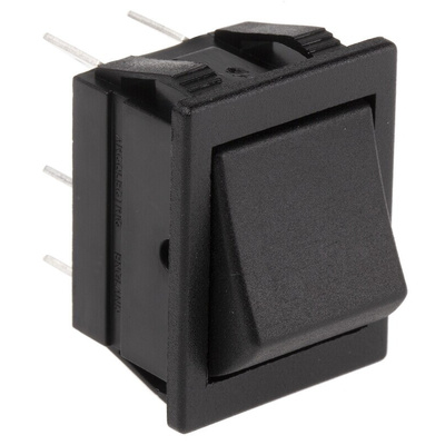 Arcolectric (Bulgin) Ltd DPDT, On-Off-On Rocker Switch Panel Mount