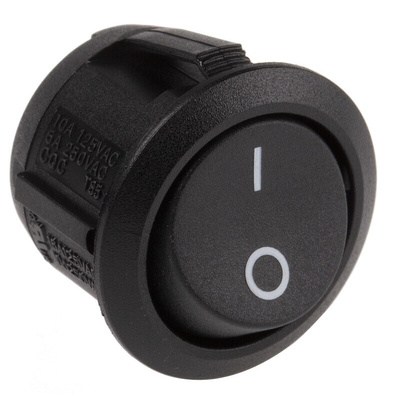 Arcolectric (Bulgin) Ltd SPST, On-Off Rocker Switch Panel Mount