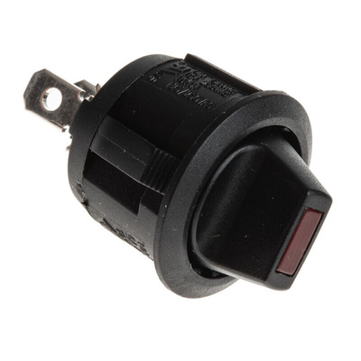 Arcolectric (Bulgin) Ltd Illuminated SPST, On-Off Rocker Switch Panel Mount