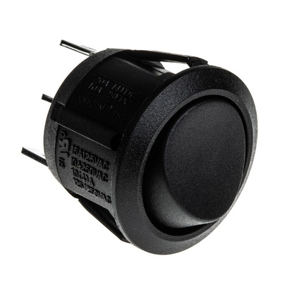 Arcolectric (Bulgin) Ltd SPDT, On-On Rocker Switch Panel Mount