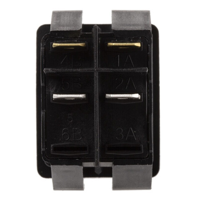 Arcolectric (Bulgin) Ltd DPST, On-Off Rocker Switch Panel Mount