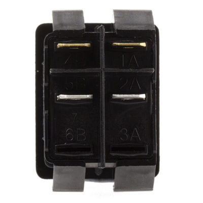 Arcolectric (Bulgin) Ltd Illuminated DPST, On-Off Rocker Switch Panel Mount