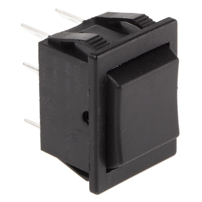 Arcolectric (Bulgin) Ltd DPDT, (On)-Off-(On) Rocker Switch Panel Mount
