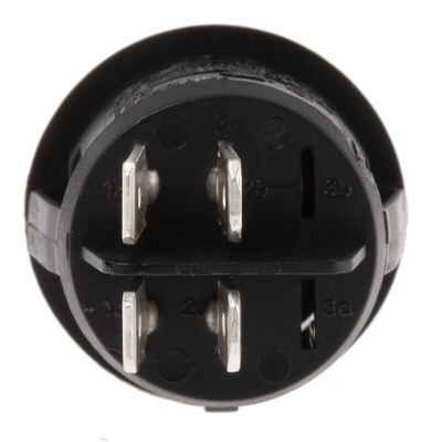 Arcolectric (Bulgin) Ltd DPST, On-Off Rocker Switch Panel Mount