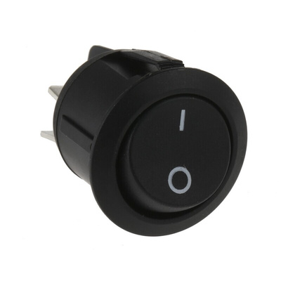 Arcolectric (Bulgin) Ltd DPST, On-Off Rocker Switch Panel Mount