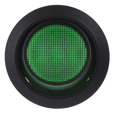 Arcolectric (Bulgin) Ltd Illuminated DPST, On-Off Rocker Switch Panel Mount