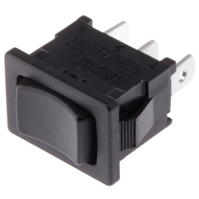 TE Connectivity SPDT, On-Off-On Rocker Switch Panel Mount