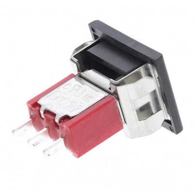 RS PRO Push Button Switch, Momentary, Panel Mount, SPDT, 32/50/125V ac