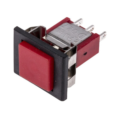 RS PRO Push Button Switch, Momentary, Panel Mount, SPDT, 32/50/125V ac