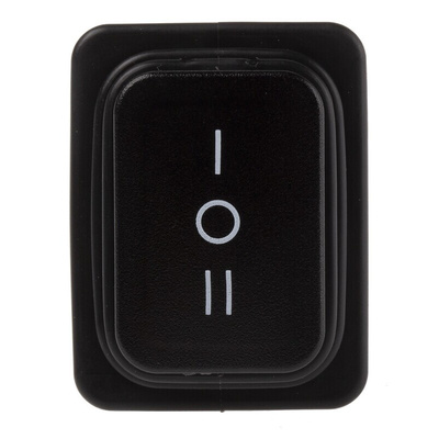 Marquardt DPDT, On-Off-On Rocker Switch Panel Mount