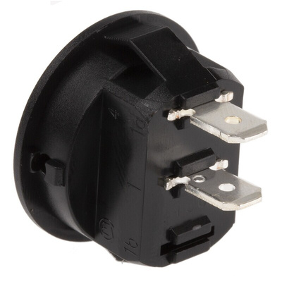 Marquardt SPST, On-Off Rocker Switch Panel Mount