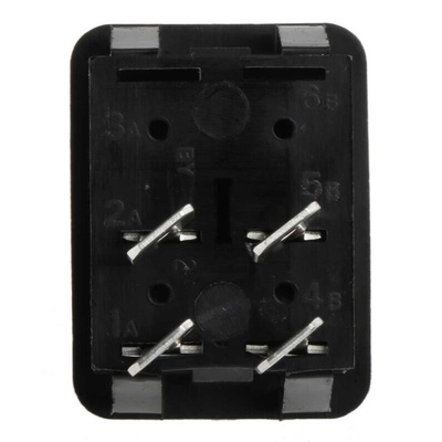 Arcolectric (Bulgin) Ltd DPST, On-Off Rocker Switch Panel Mount