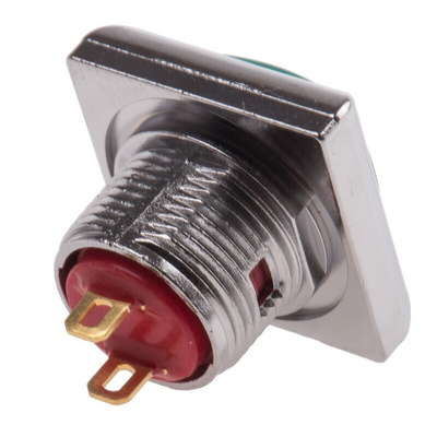 RS PRO Miniature Push Button Switch, Momentary, Panel Mount, 13.6mm Cutout, SPST, 250 V ac @ 200 mA, 50 V dc @ 200 mA,