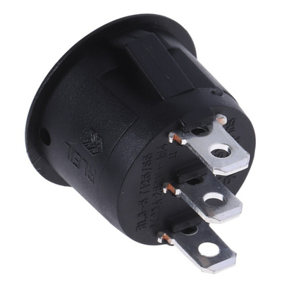 RS PRO SPDT, On-Off-On Rocker Switch Panel Mount