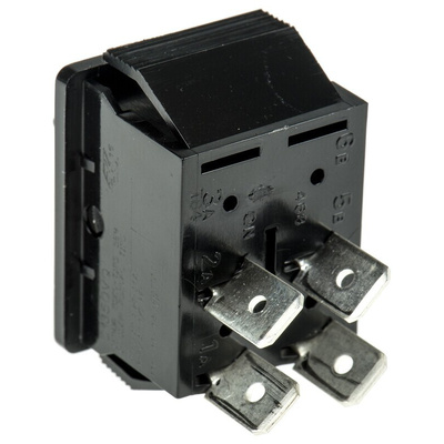 Arcolectric (Bulgin) Ltd DPST, On-Off Rocker Switch Panel Mount