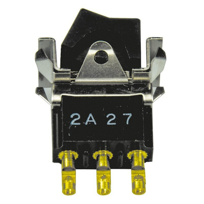 TE Connectivity SPDT, Latching Rocker Switch Panel Mount