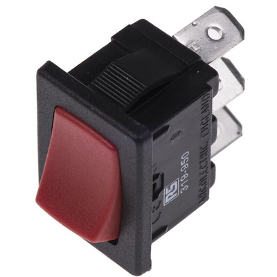 Arcolectric (Bulgin) Ltd SPDT, On-On Rocker Switch Panel Mount
