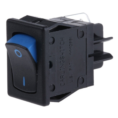 Carlingswitch SPST, On-None-Off Rocker Switch Panel Mount